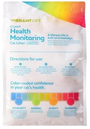 Unscented Color-Changing 8 Lb Cat Litter A60904