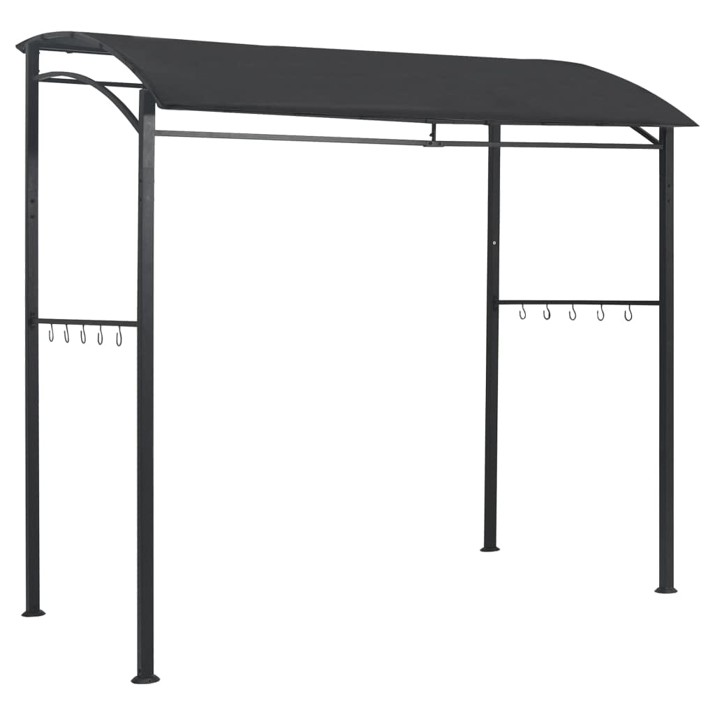 Heavy Duty Canopy Tent 84.6"x59.1"x86.6" Anthracite Steel A24269