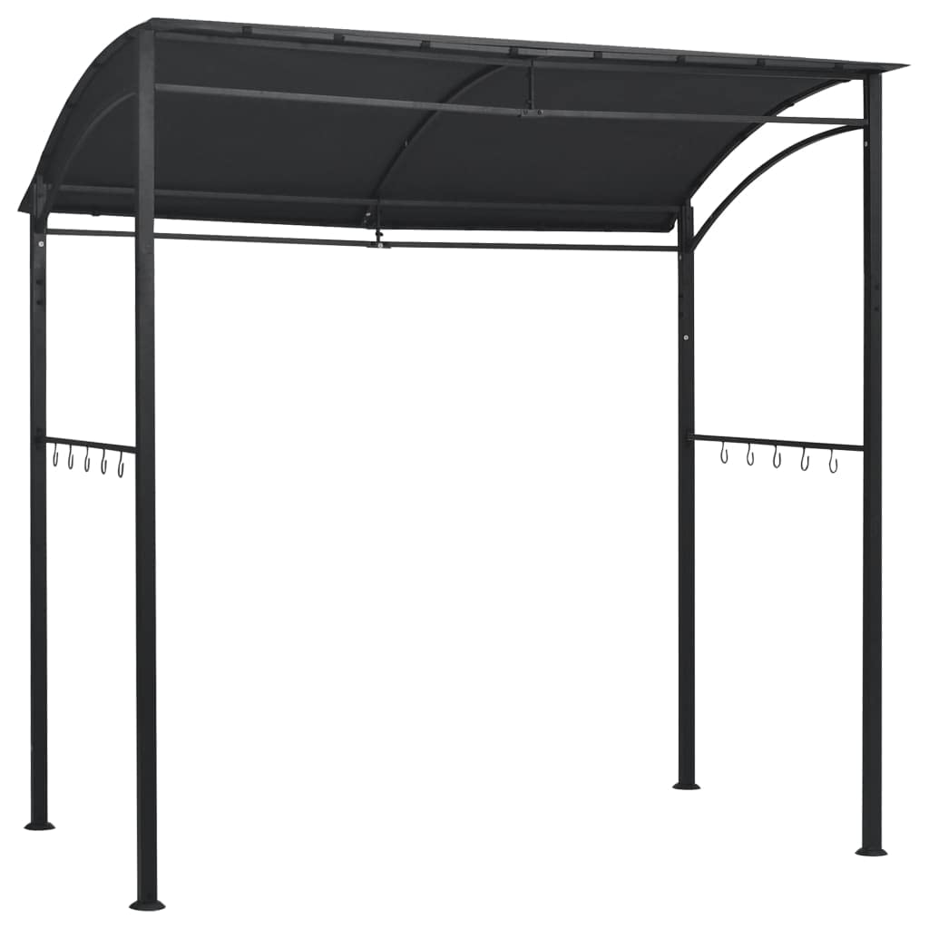 Heavy Duty Canopy Tent 84.6"x59.1"x86.6" Anthracite Steel A24269
