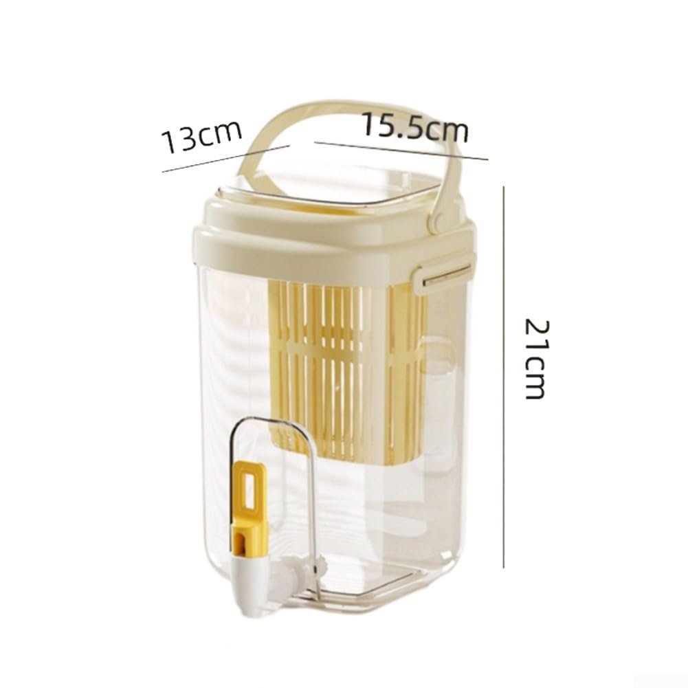 Cold Water Pitcher with Faucet and Tea Infuser D11474
