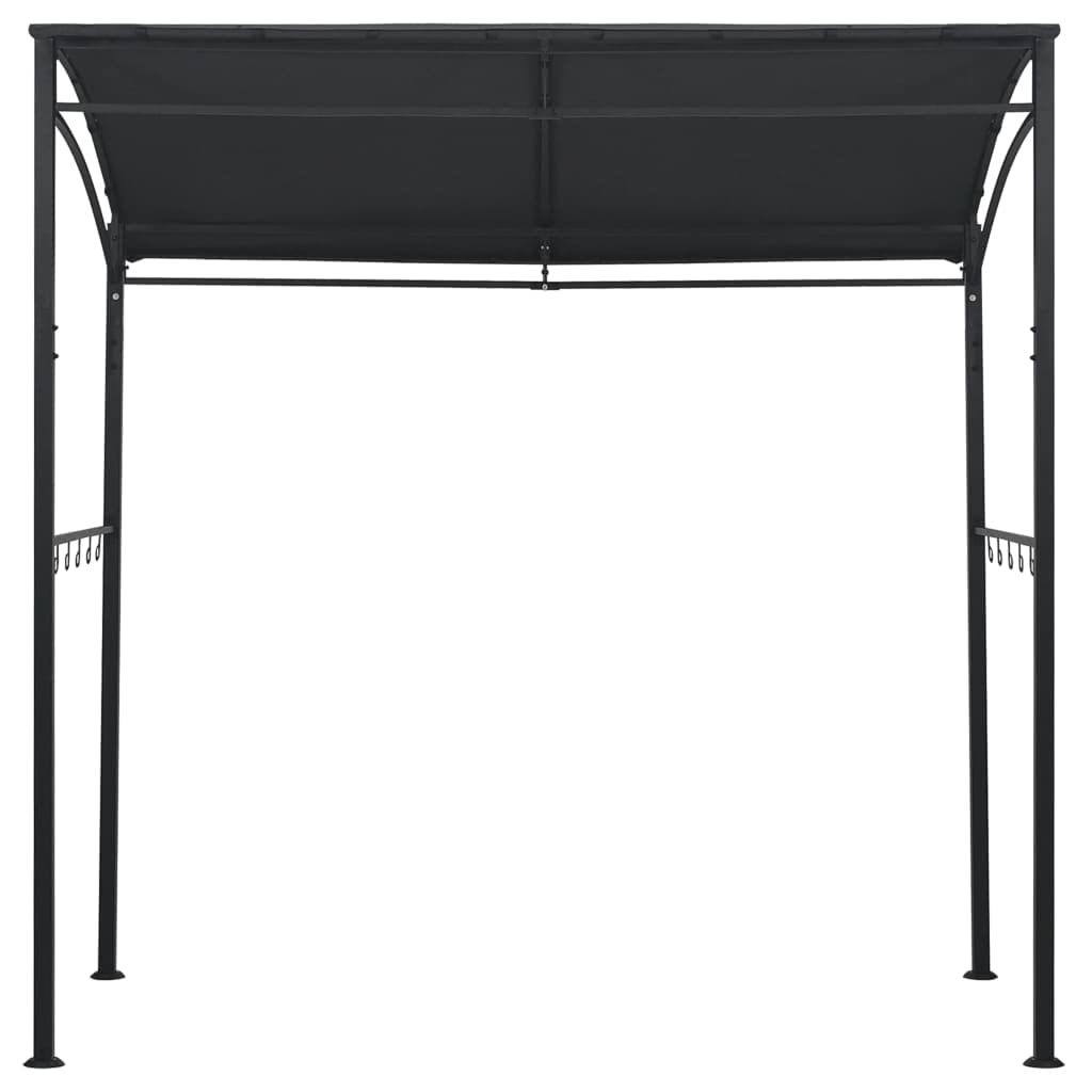 Heavy Duty Canopy Tent 84.6"x59.1"x86.6" Anthracite Steel A24269