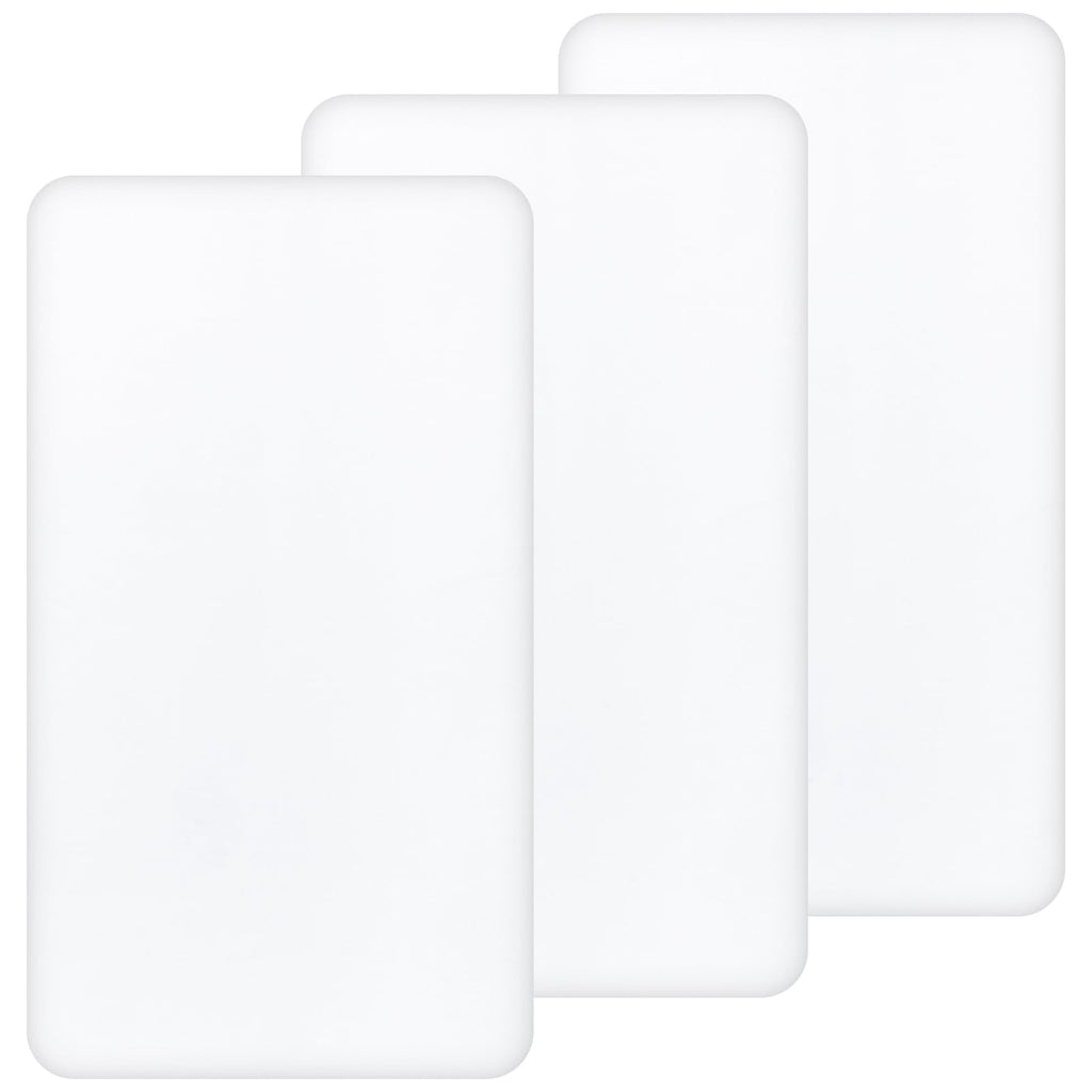 3-Pack Baby Crib Fitted Sheet Set 52 X 28 Inches O82051