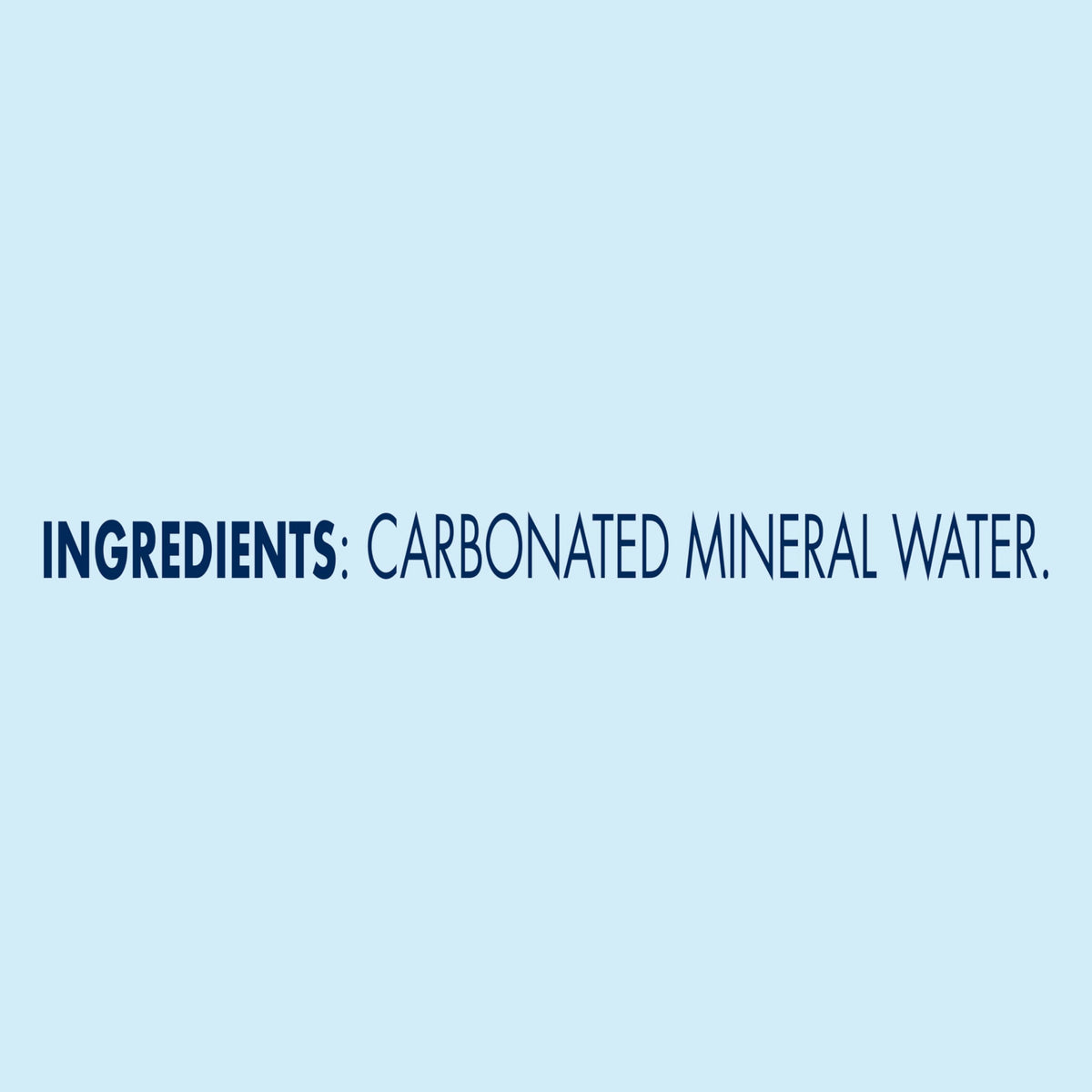 Sparkling Natural Mineral Water 33.8 fl oz Pack of 12 V80194