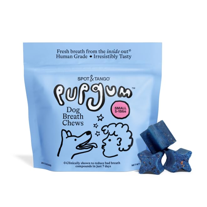 Dog Dental Chews for Fresh Breath & Clean Teeth 28 Chews V878