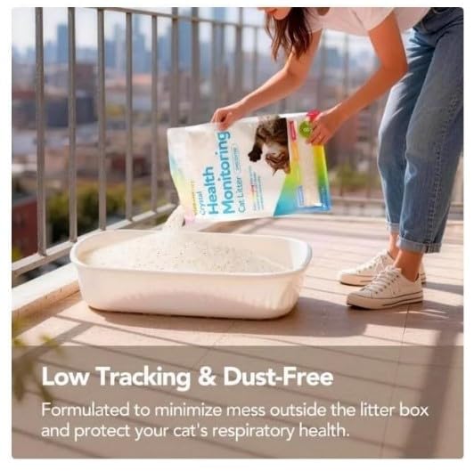 Unscented Color-Changing 8 Lb Cat Litter A60904