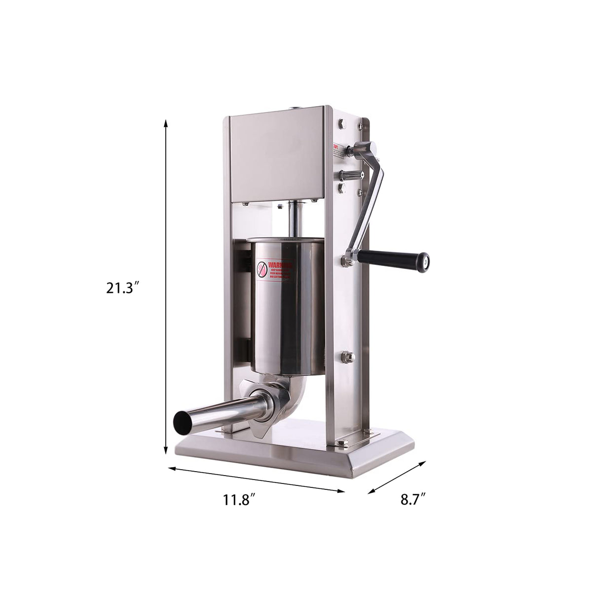 Stainless Steel Sausage Stuffer and Meat Mixer X254