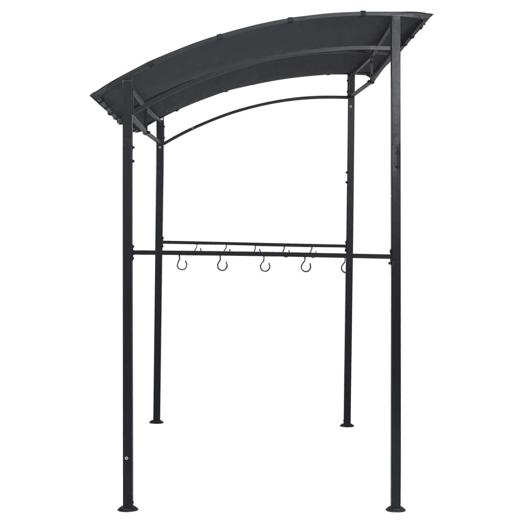 Heavy Duty Canopy Tent 84.6"x59.1"x86.6" Anthracite Steel A24269