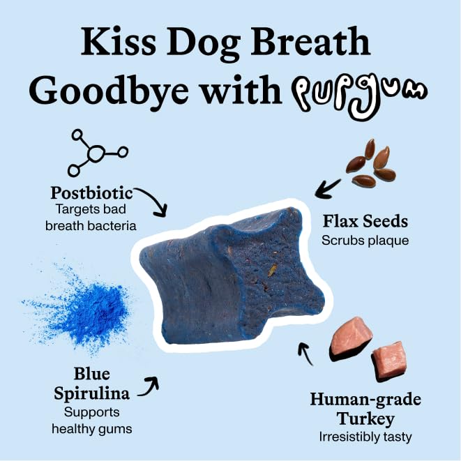 Dog Dental Chews for Fresh Breath & Clean Teeth 28 Chews V878