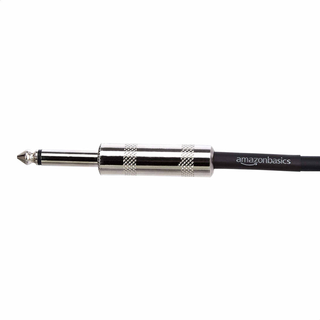 1/4 Inch Straight Instrument Cable, 10 Foot, Black S567807