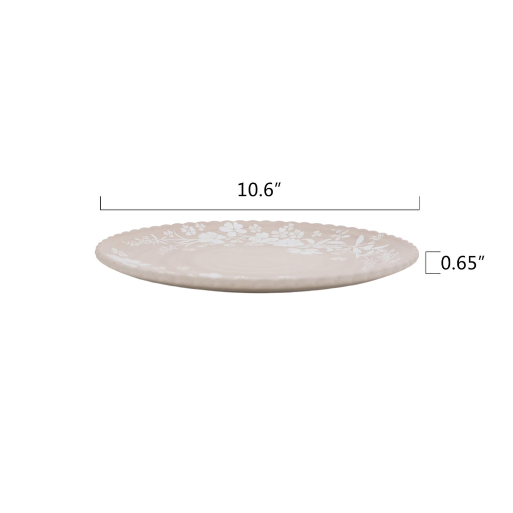 12-Piece Bamboo Melamine Dinnerware Set R3936