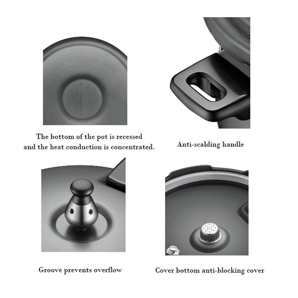 Black 3L Stainless Steel Pressure Cooker Z120057