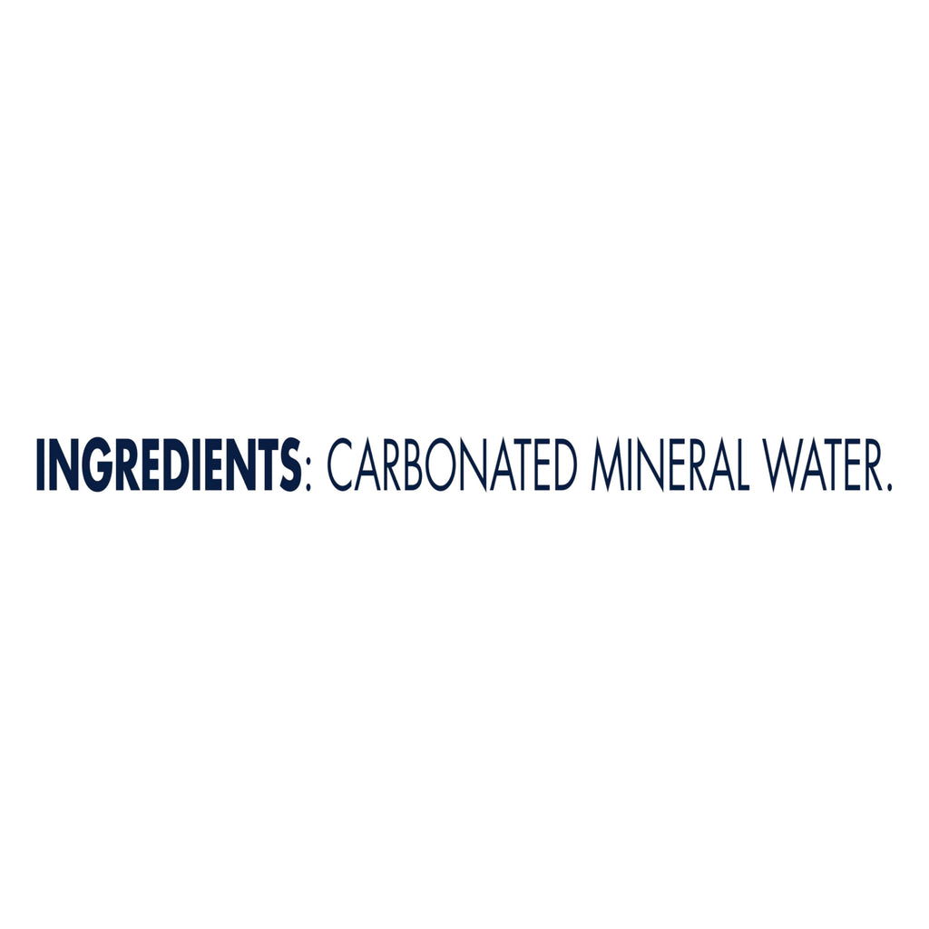 Sparkling Natural Mineral Water 33.8 fl oz Pack of 12 V80194