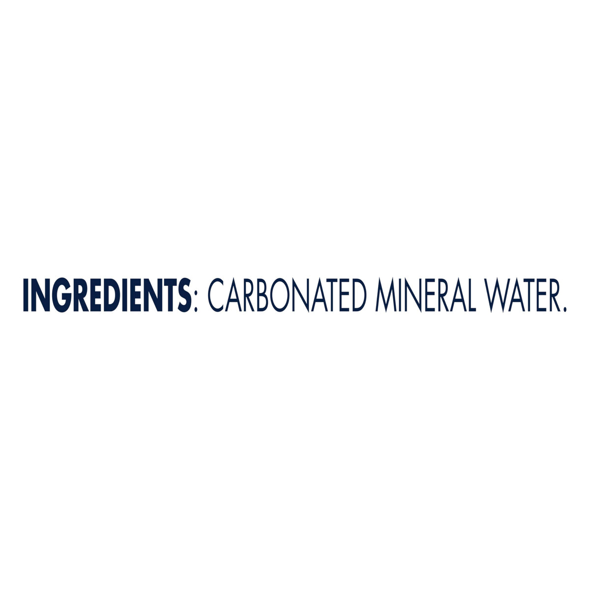 Sparkling Natural Mineral Water 33.8 fl oz Pack of 12 V80194
