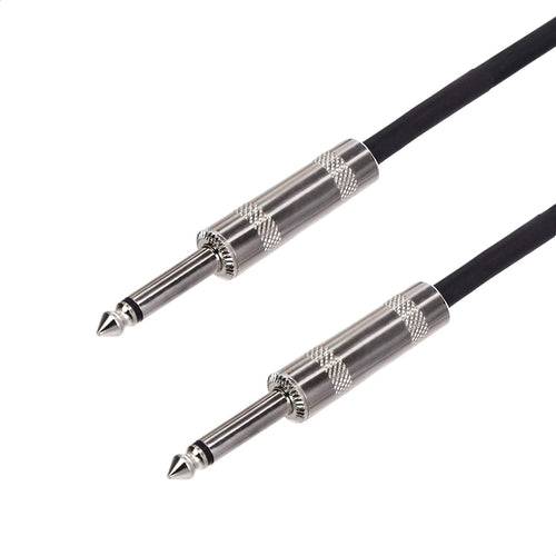 1/4 Inch Straight Instrument Cable, 10 Foot, Black S567807