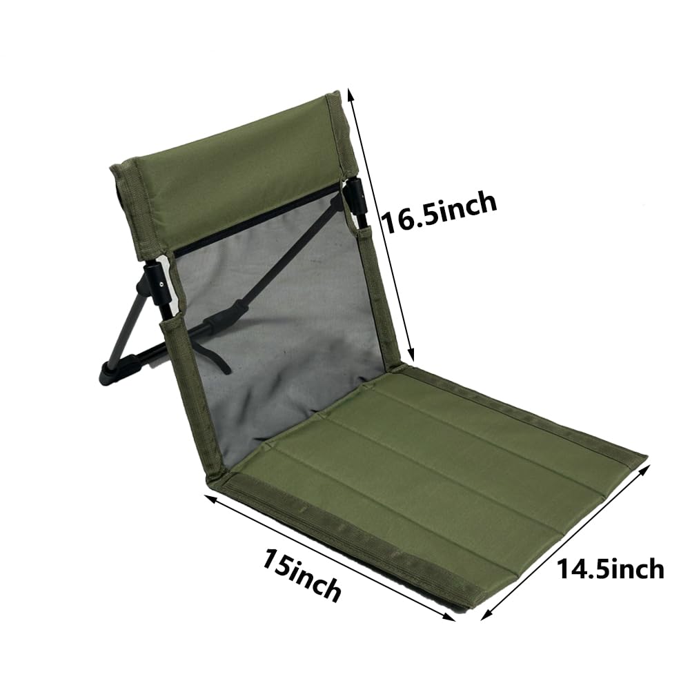 2 Pack Foldable Camping Chairs with Mesh Backrest E7220