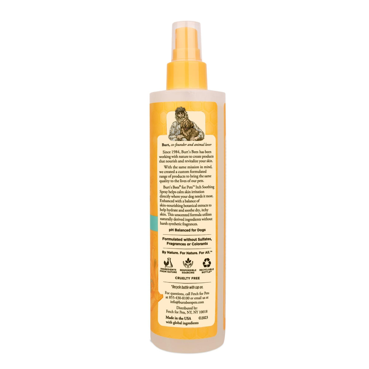 Itch Soothing Dog Spray Honeysuckle & Aloe 10 Fl Oz Q260