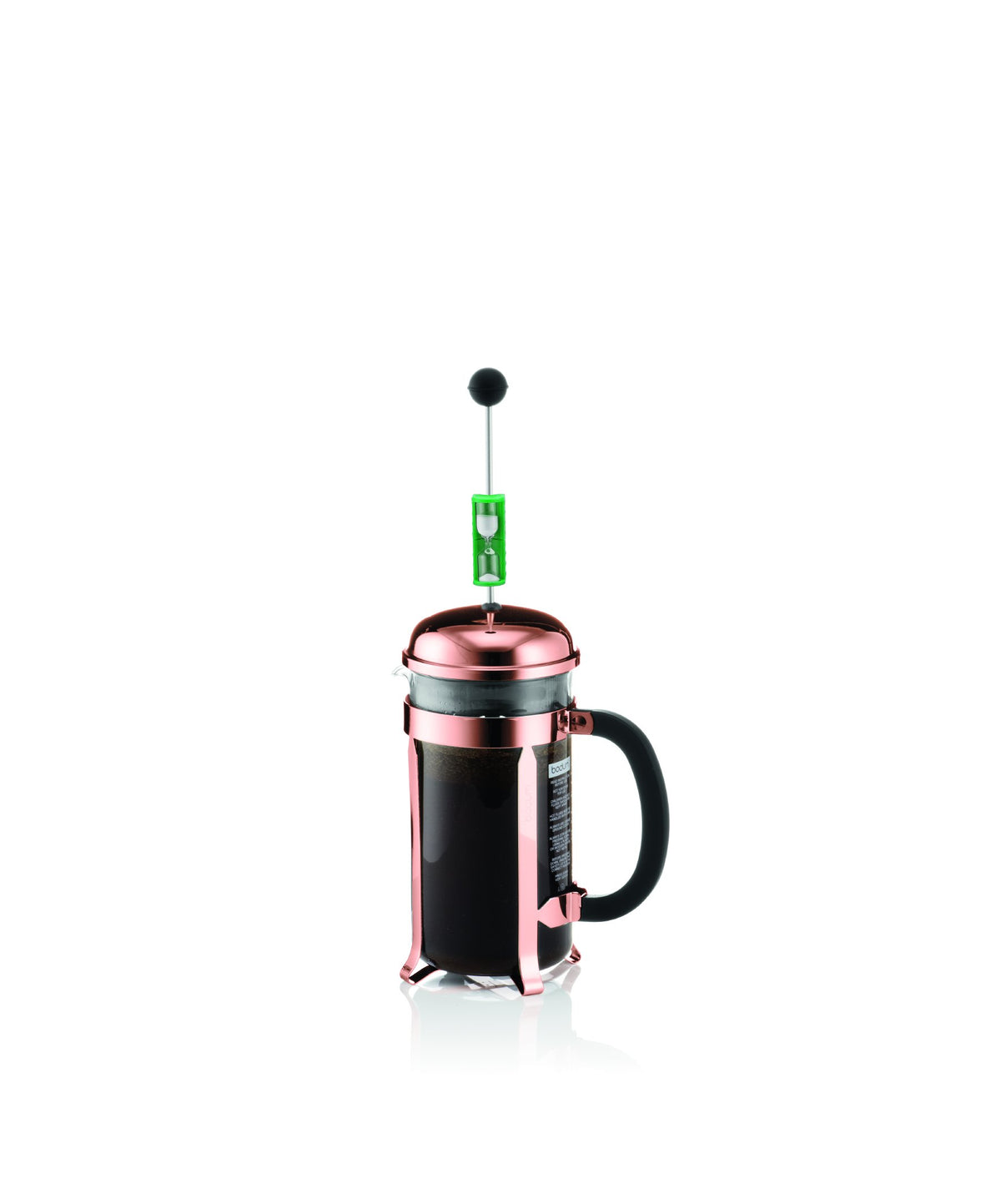 8 Cup French Press Coffee Maker and 2 Piece Glass Set I3339