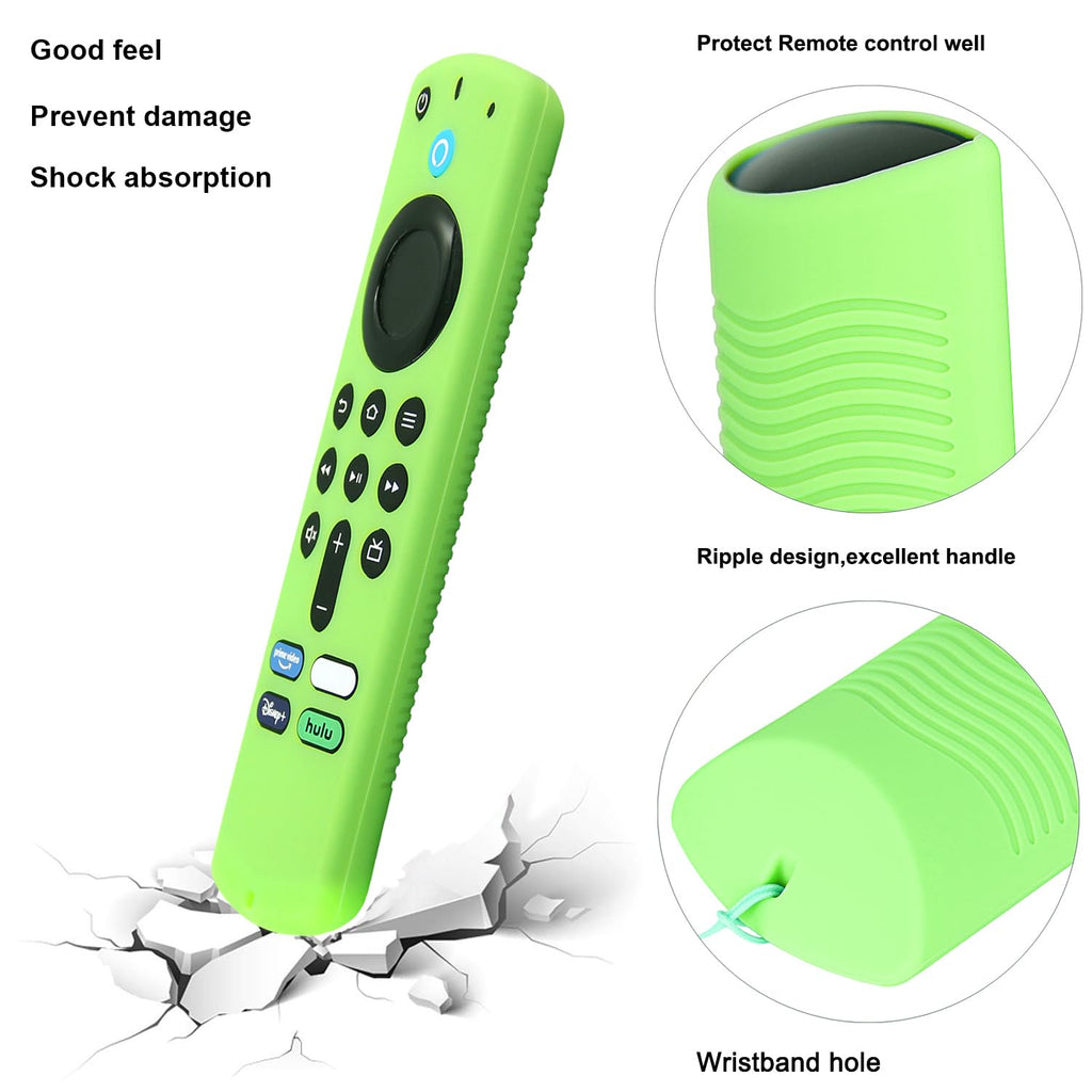 Silicone Remote Covers 3pcs Glow Green Blue Red C1937
