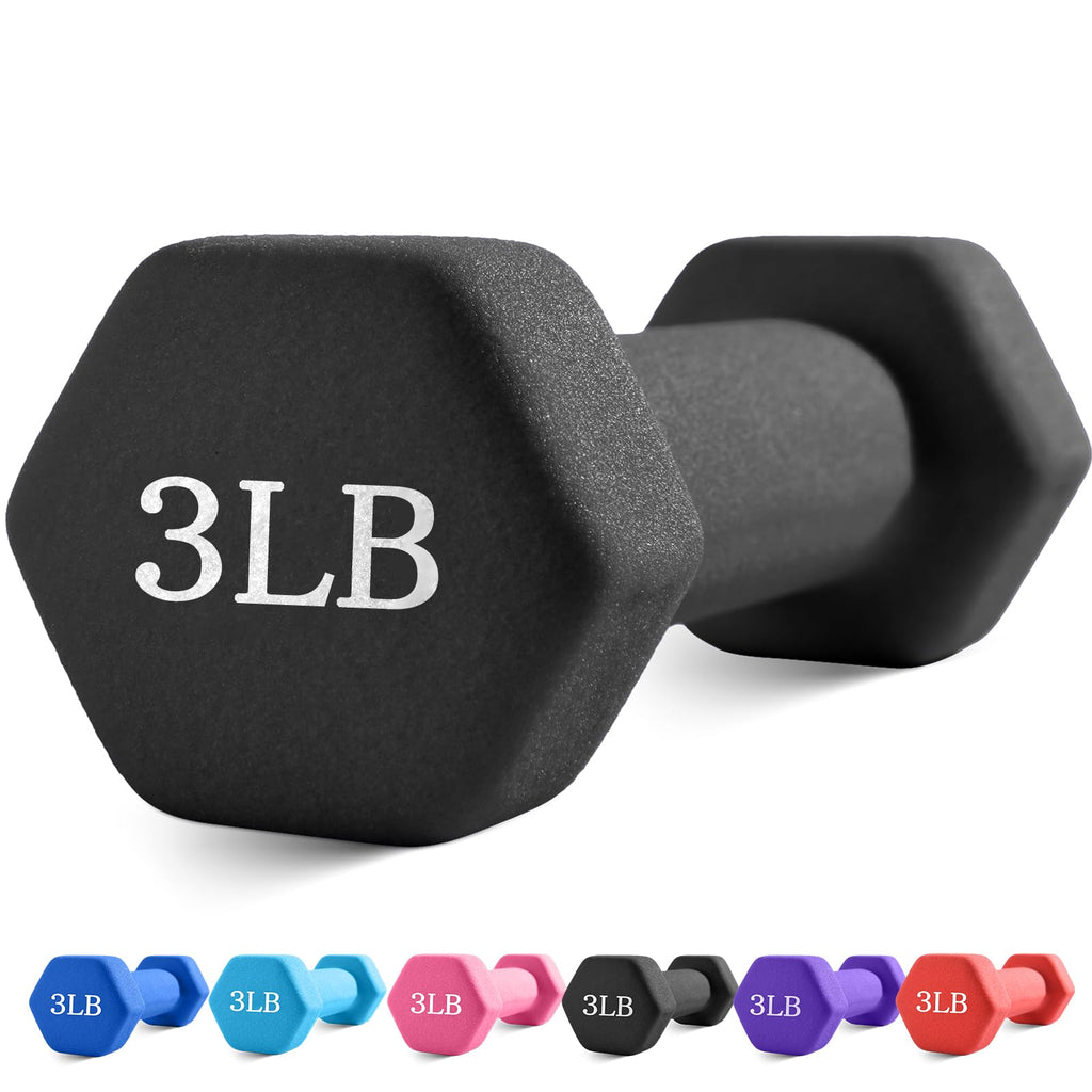 Neoprene Coated Hexagonal Dumbbells L328