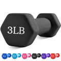 Neoprene Coated Hexagonal Dumbbells L328