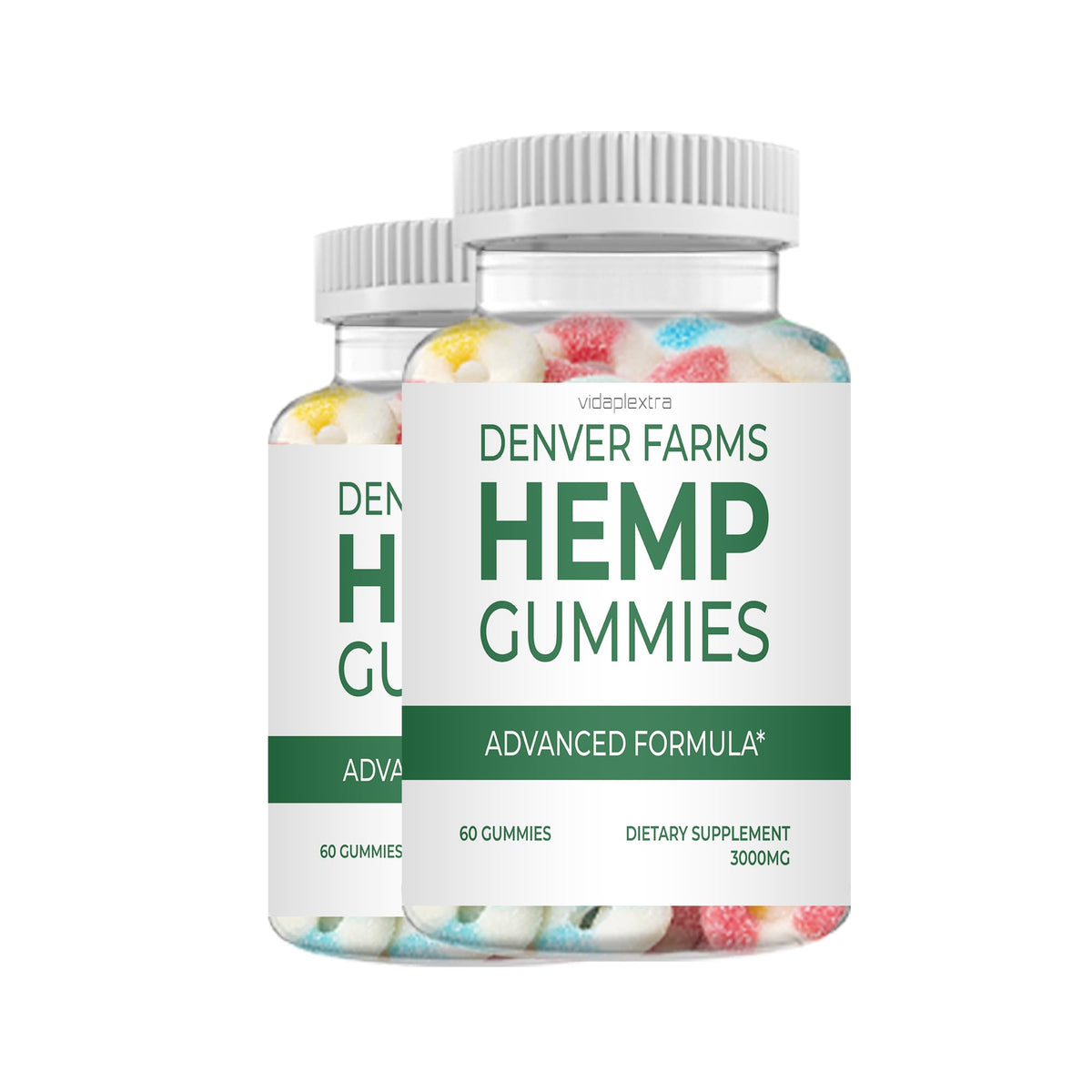 Hemp Gummies 2 Pack 120 Gummies D932464