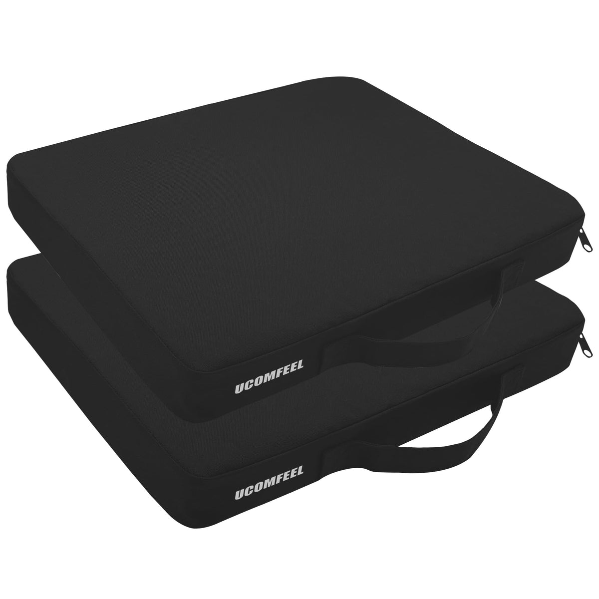 Portable Waterproof Oxford Fabric Stadium Seat Cushions 2-Pack S4514