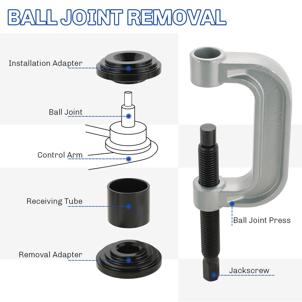 Ball Joint Press and U Joint Removal Tool Kit C7100