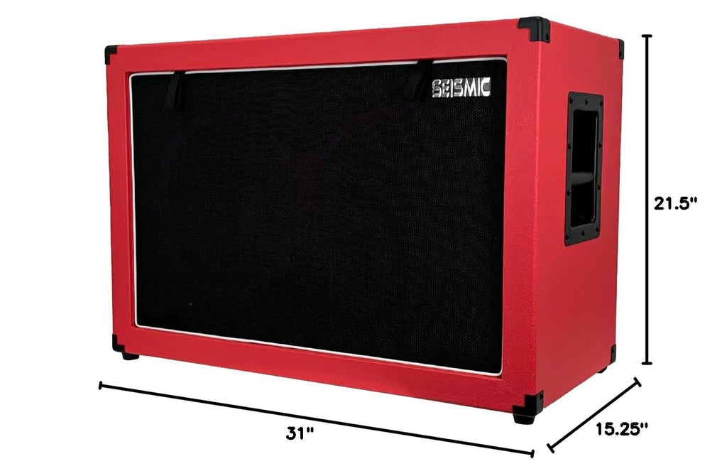 2x12 Empty Guitar Speaker Cabinet E107