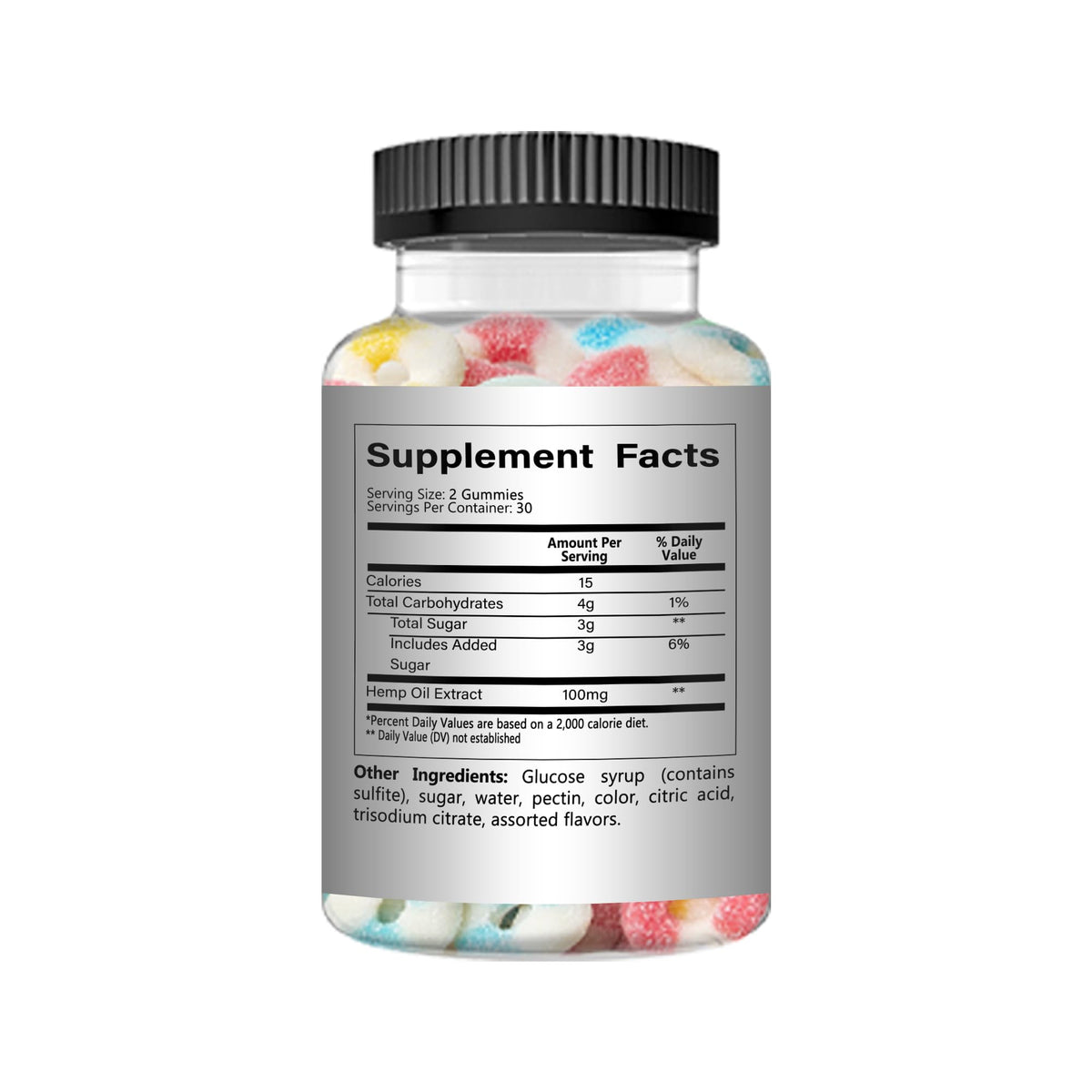 Hemp Gummies 2 Pack 120 Gummies D932464