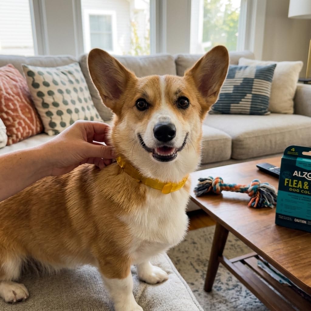 Plant-Based Flea & Tick Dog Collar for Small-Sized Dogs H832825