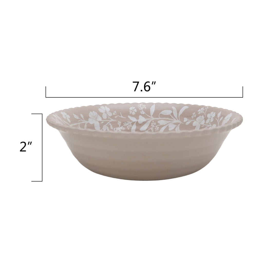 12-Piece Bamboo Melamine Dinnerware Set R3936