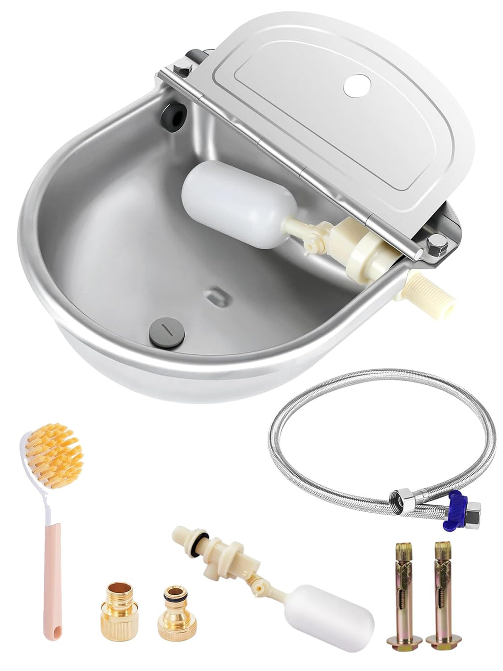 Stainless Steel Poultry Waterer Q126