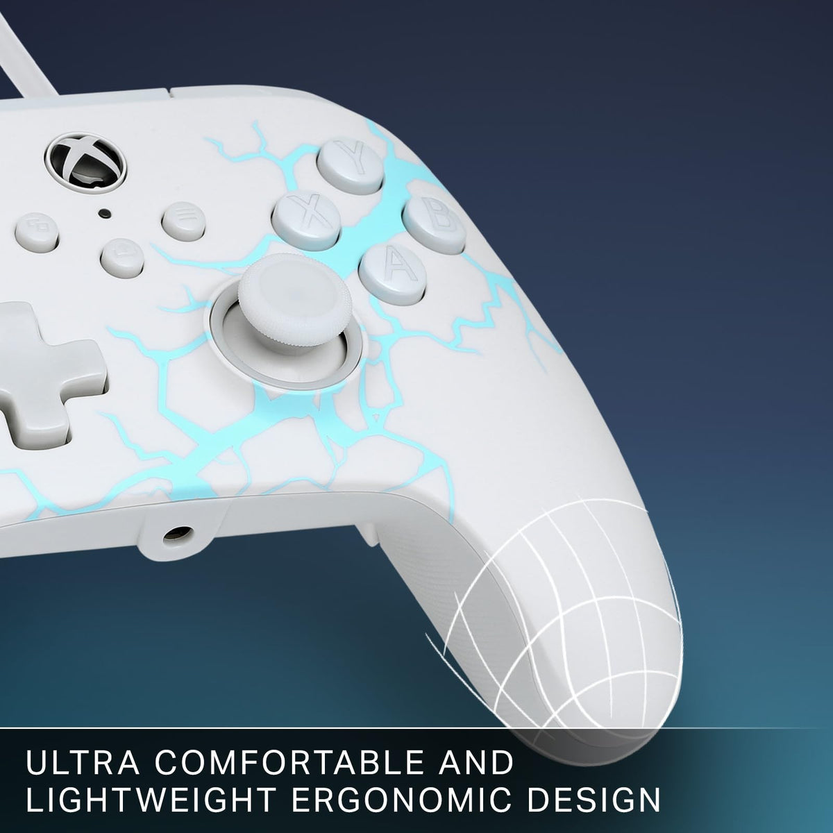 Wired Gaming Controller with Hall Effect Thumbsticks F523874