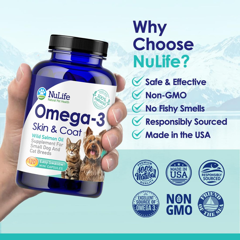 Omega 3 Fish Oil 500mg 120 Capsules B256333