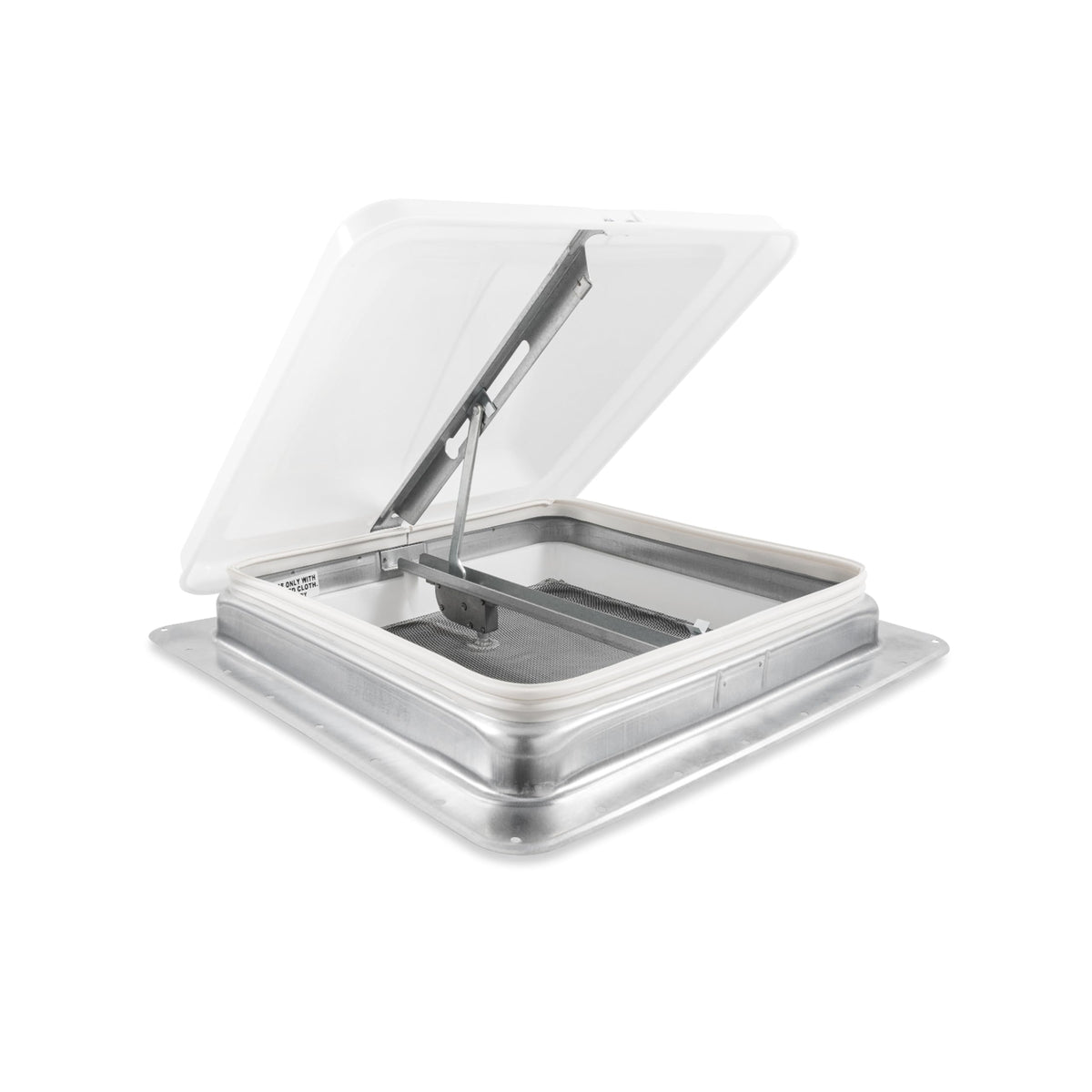 RV Roof Vent Kit with Translucent Lid and Built-In Screen U8793
