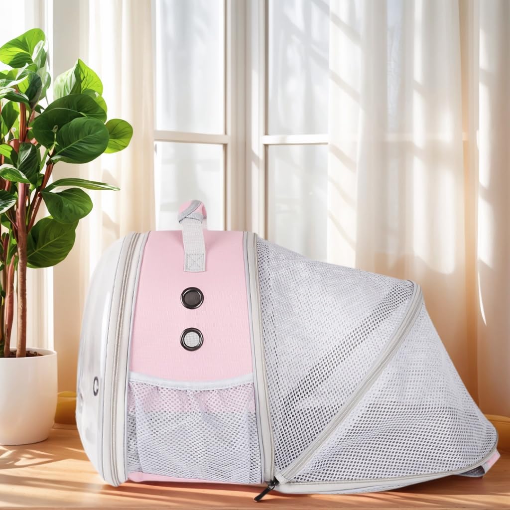 Expandable Breathable Pet Carrier Backpack V211063