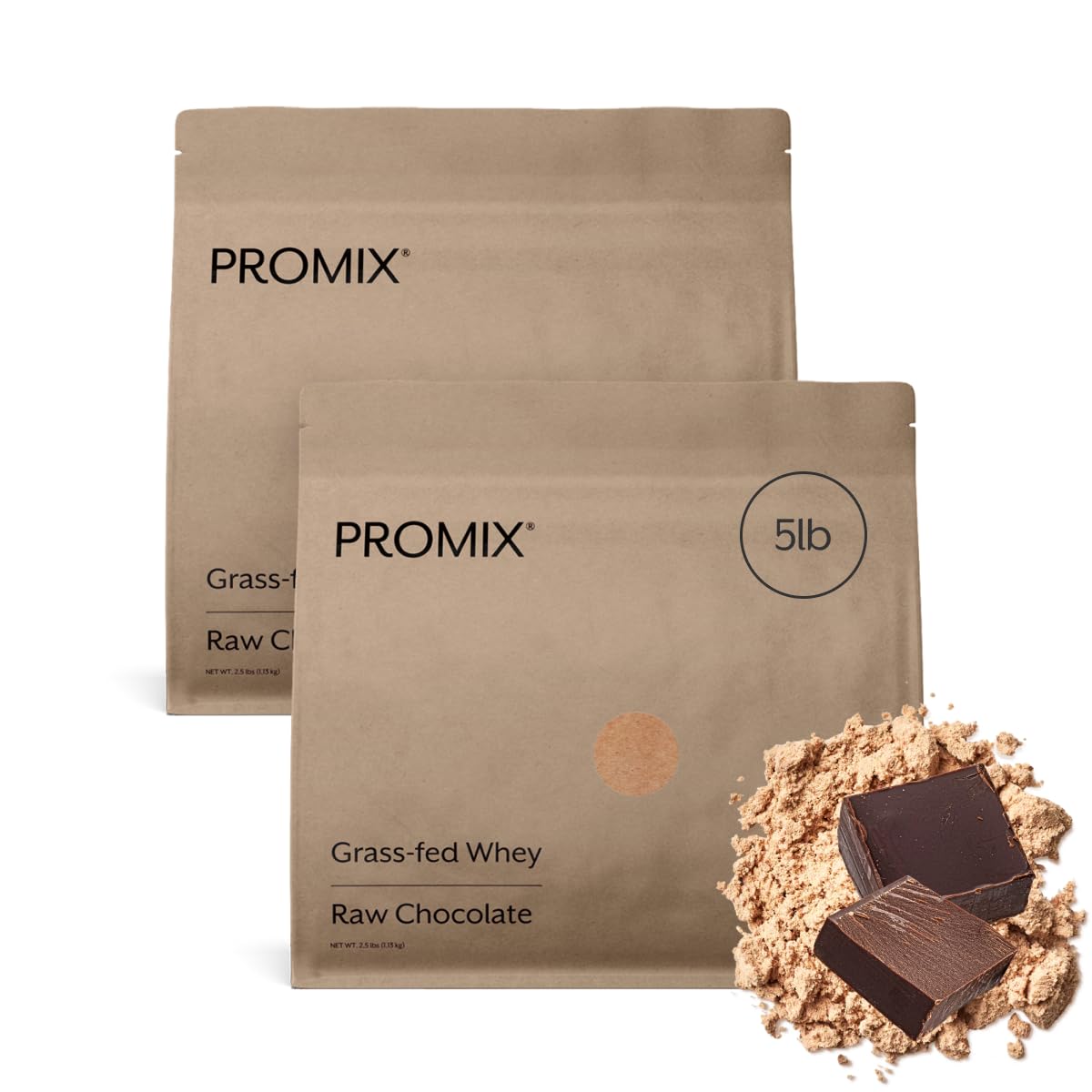 Whey Protein Powder Raw Chocolate 5 Pound S7166