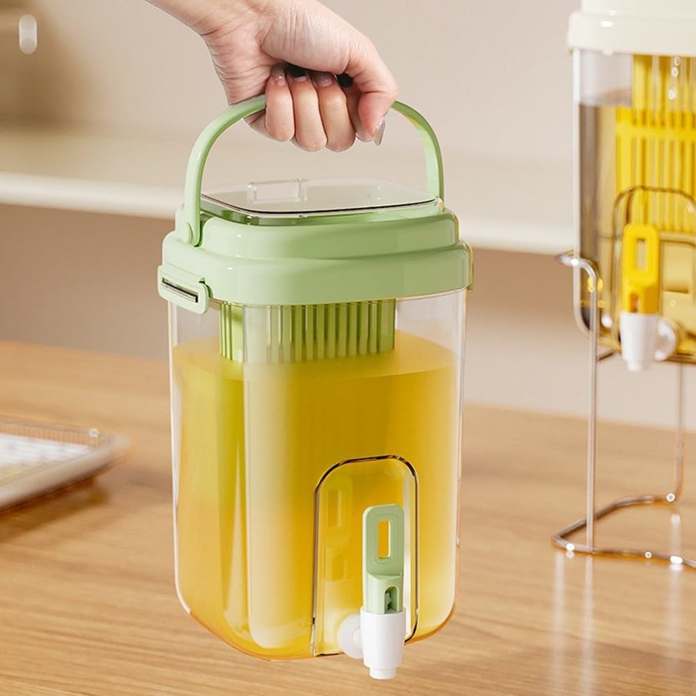 Cold Water Pitcher with Faucet and Tea Infuser D11474