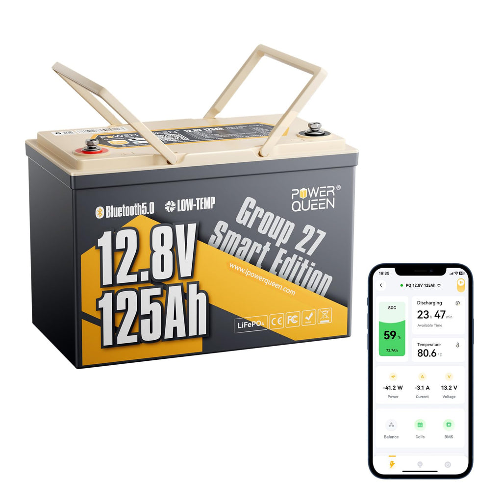 12V 125Ah Bluetooth LiFePO4 Battery R33270