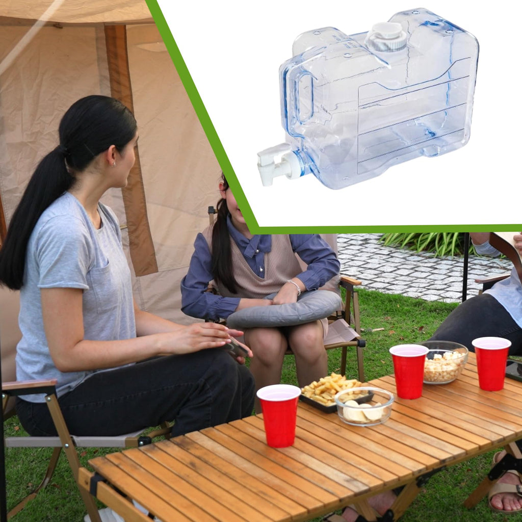 5.7L Portable Water Container with Lid and Handle B590321