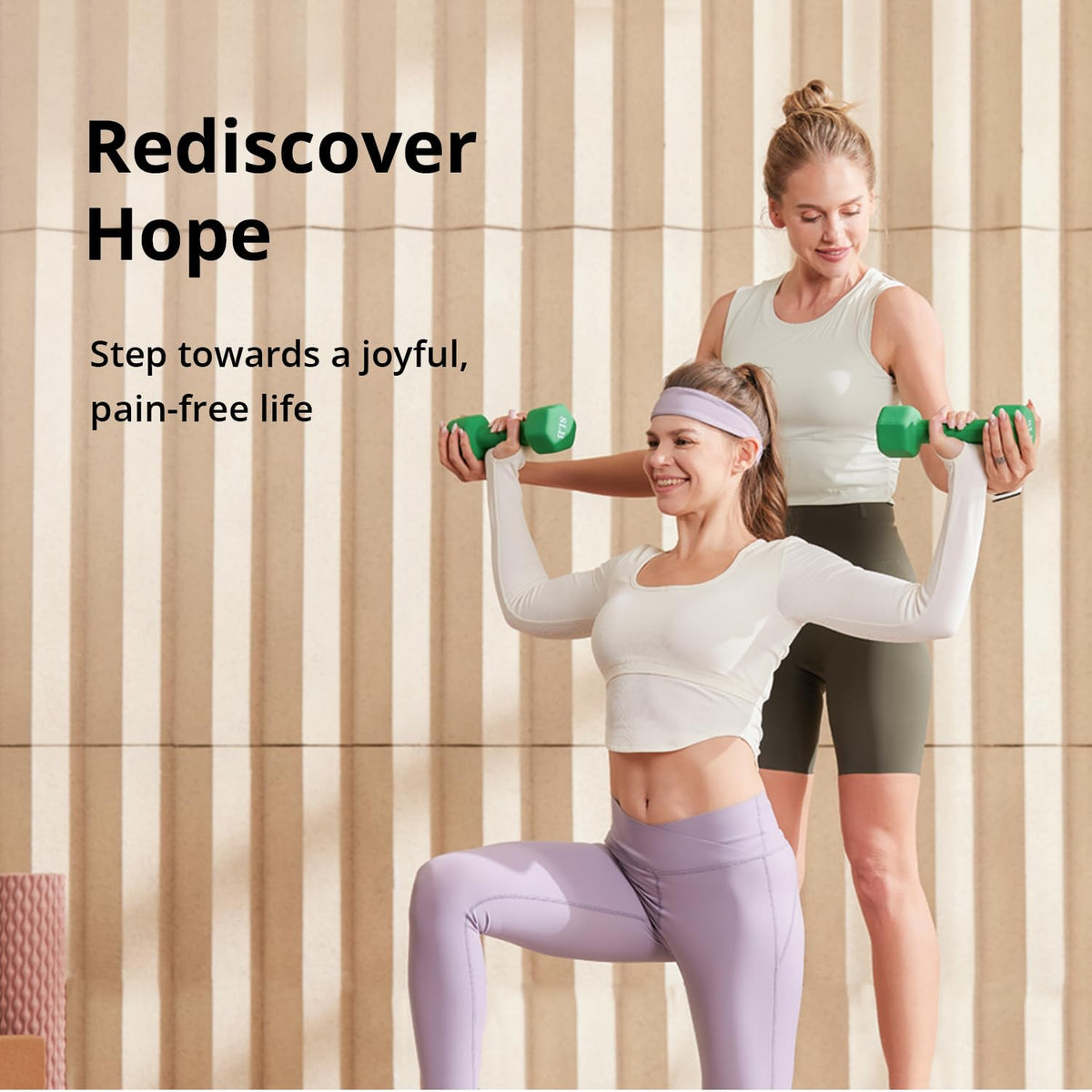 Neoprene Coated Hexagonal Dumbbells L328