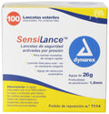 26 Gauge Sterile Safety Lancets 100 Count Y9671