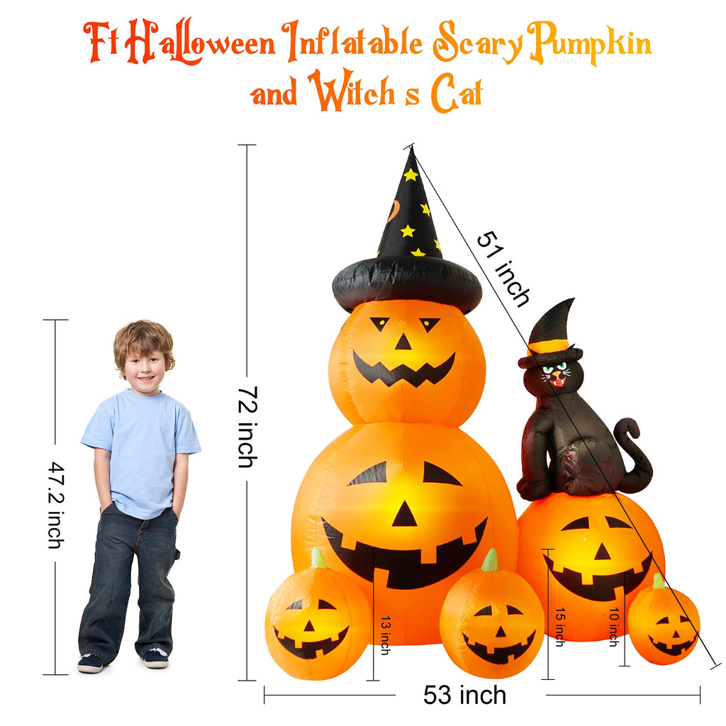 6 FT Halloween Inflatable Outdoor Decor M665