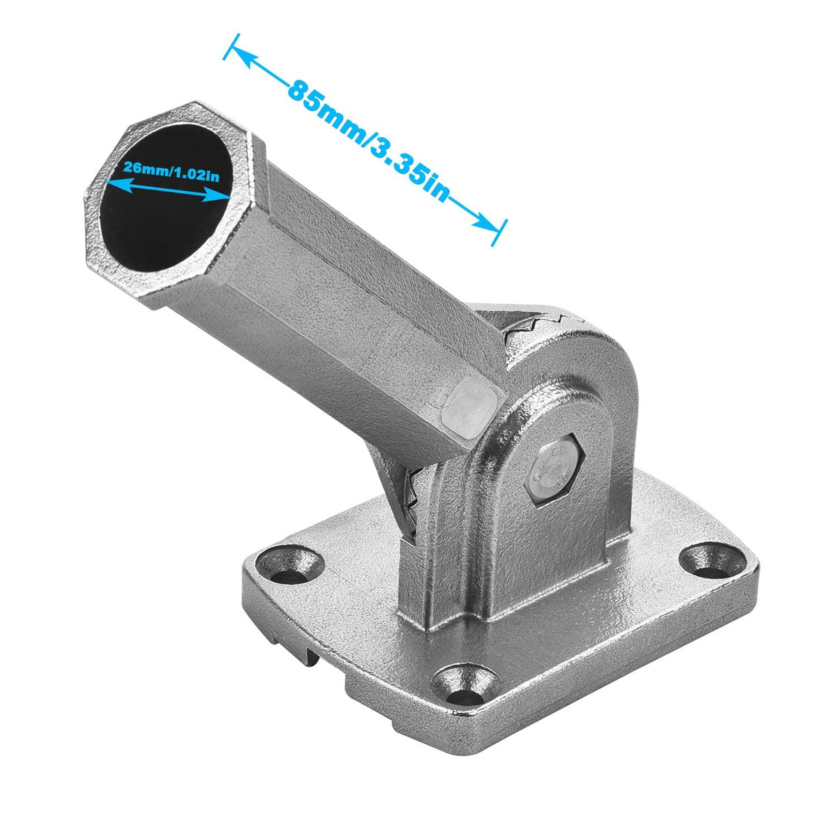 Stainless Steel Multi-Position Flag Pole Holder T9417