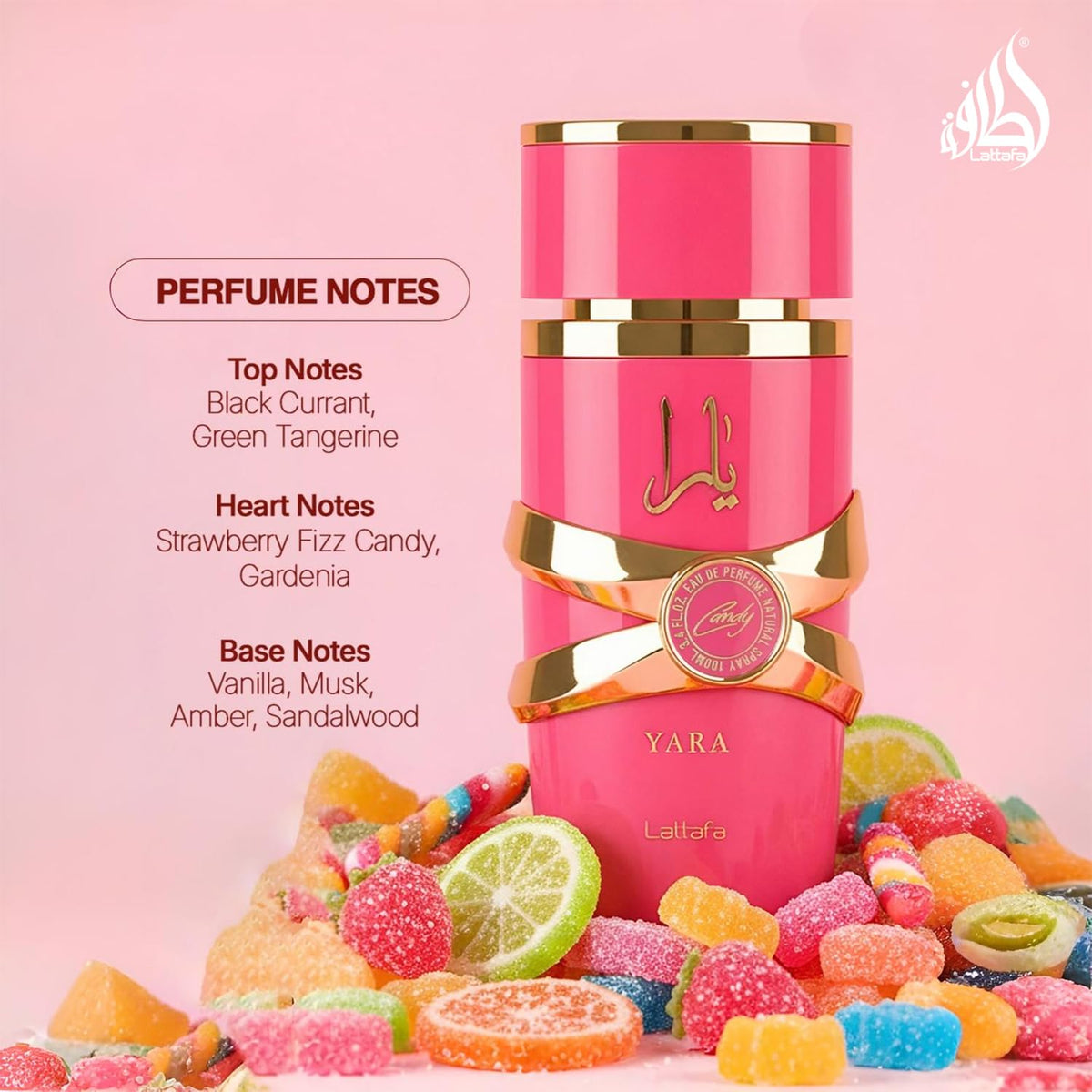 Vanilla Fruity Citrus Floral Eau de Parfum 3.40 Ounce / 100 ml J96355