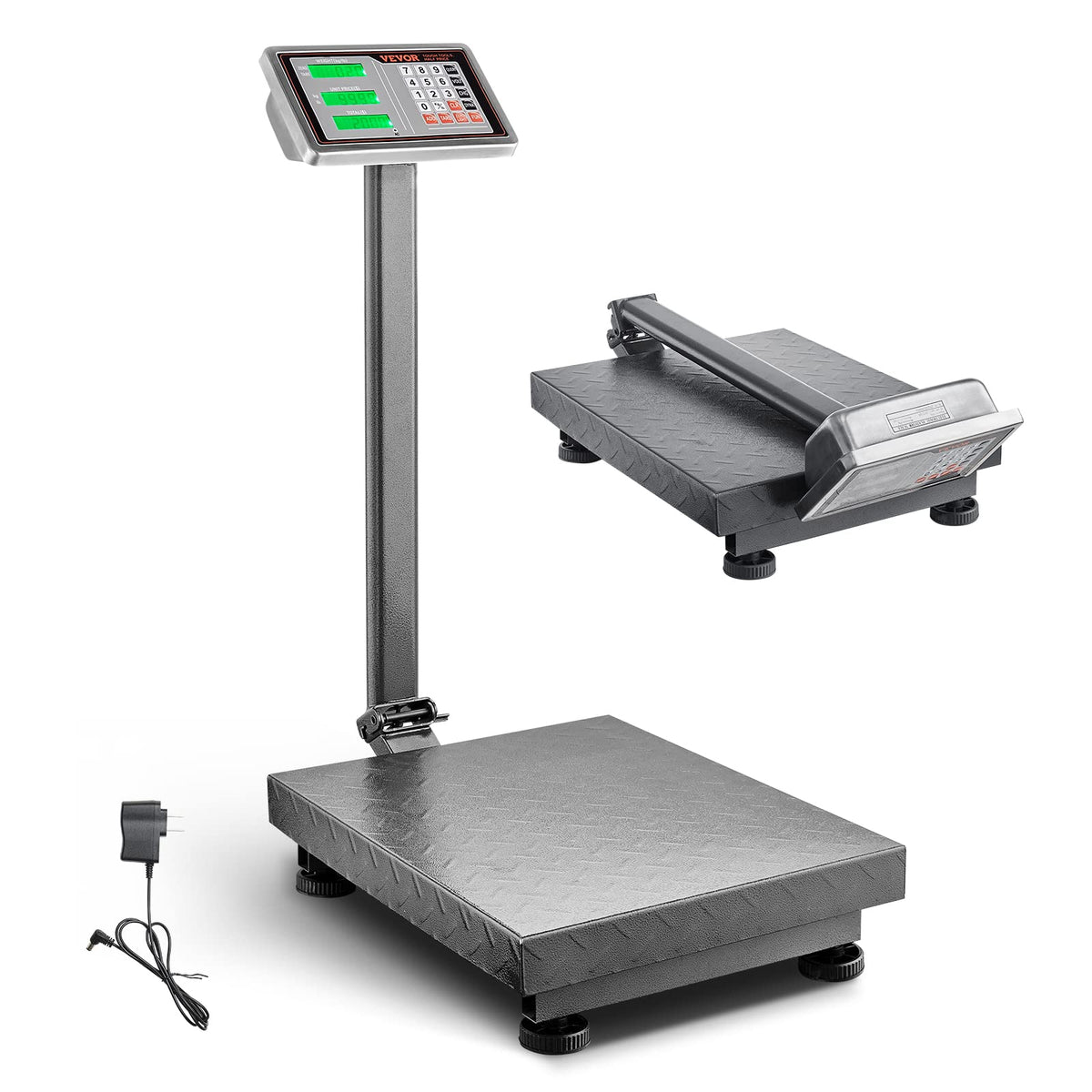660 lbs Stainless Steel Digital Platform Scale E74434