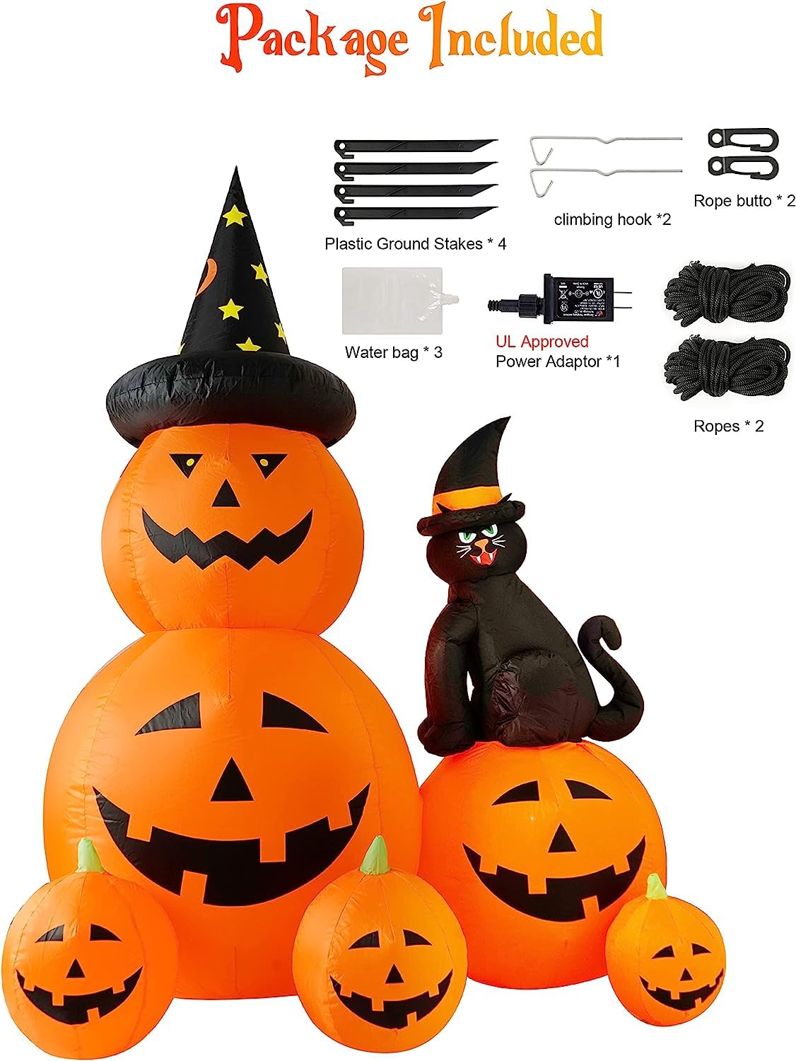 6 FT Halloween Inflatable Outdoor Decor M665