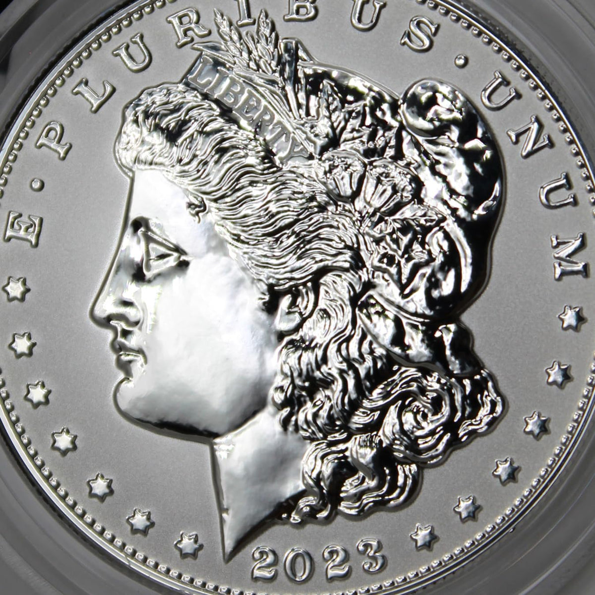 American Proof Silver Morgan and Peace $1 A18723
