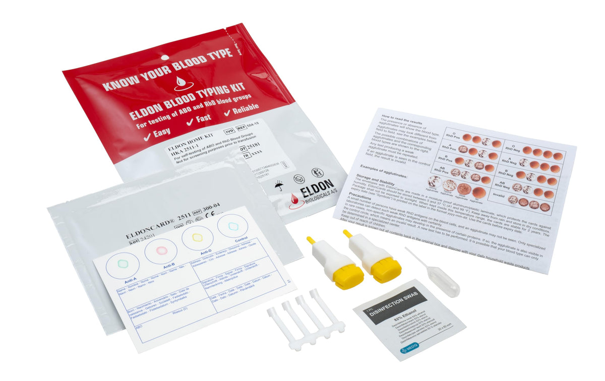 Blood Type Test 1 Pack L563694