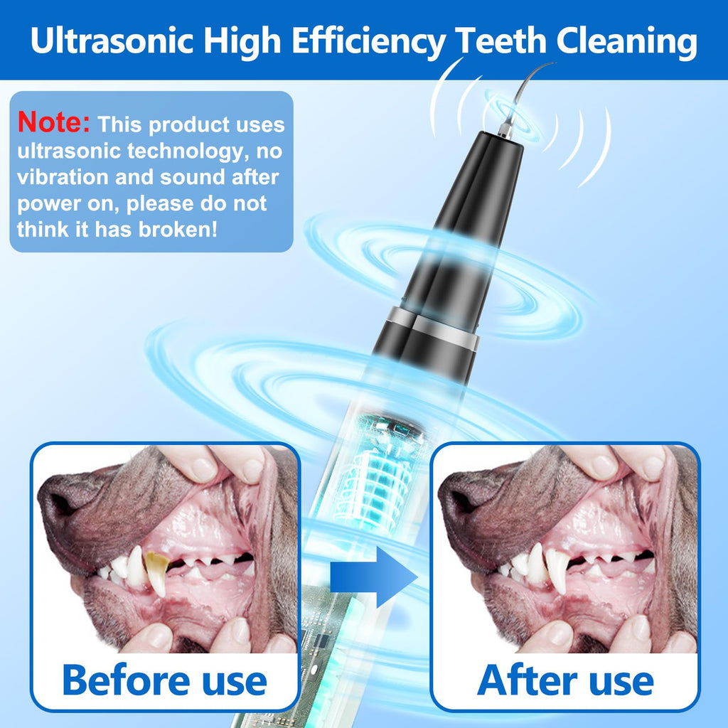Ultrasonic Dog Teeth Cleaning Kit S4923